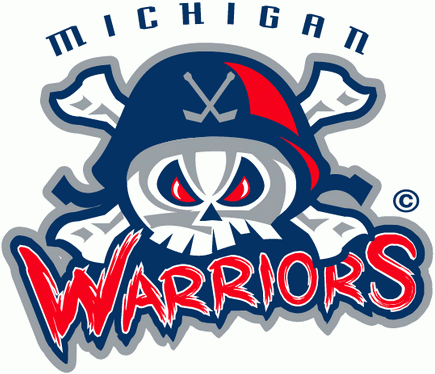 michigan warriors 2010 11-pres primary logo iron on transfers for clothing